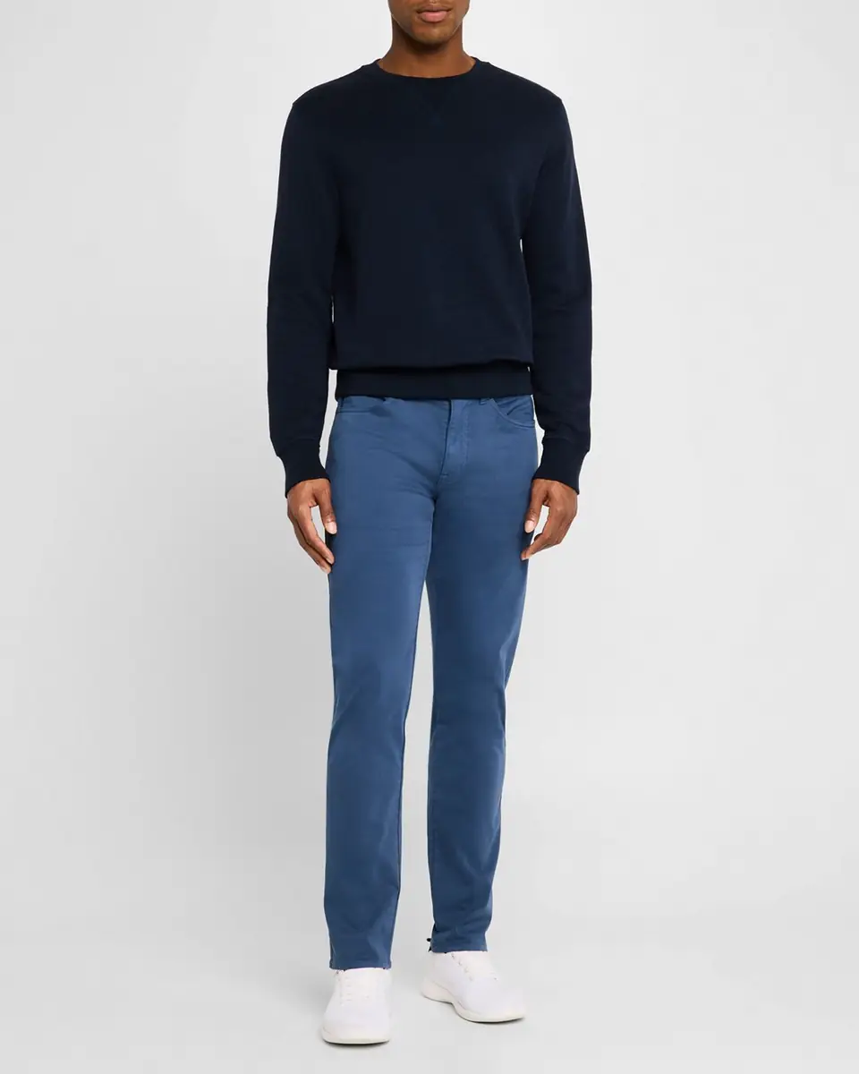 Peter Millar Men's Signature Sateen 5-Pocket Pants | Thumbnail 2 Peter Millar Men's Signature Sateen 5-Pocket Pants | Thumbnail 2