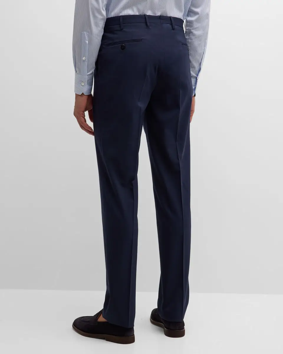 Incotex Men's Super 150s Wool Dress Pants | Thumbnail 3 Incotex Men's Super 150s Wool Dress Pants | Thumbnail 3