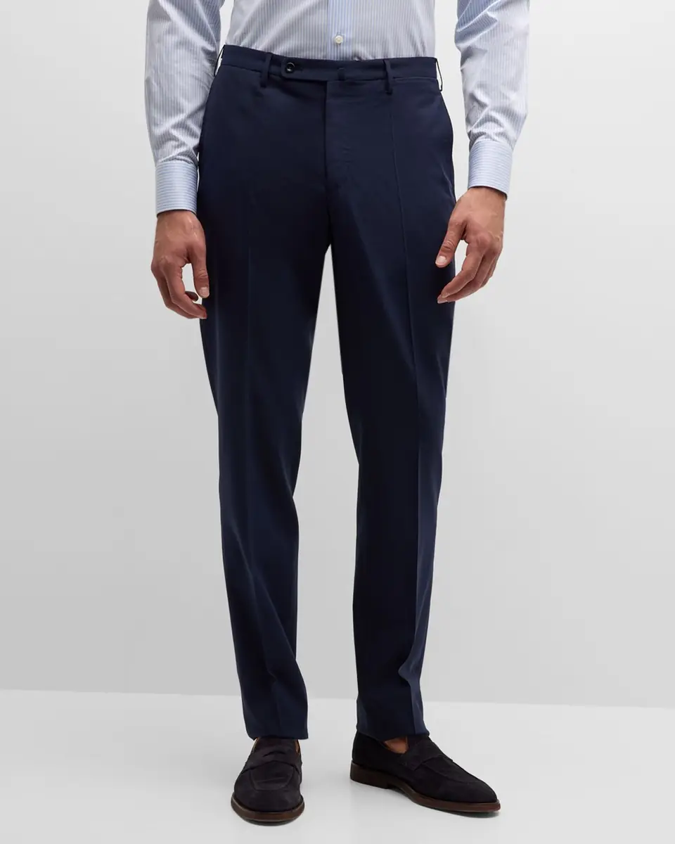 Incotex Men's Super 150s Wool Dress Pants | Thumbnail 4 Incotex Men's Super 150s Wool Dress Pants | Thumbnail 4