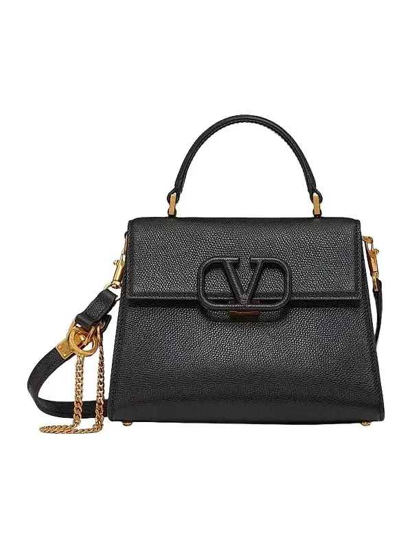 Women's Small VSling Grainy Calfskin Handbag