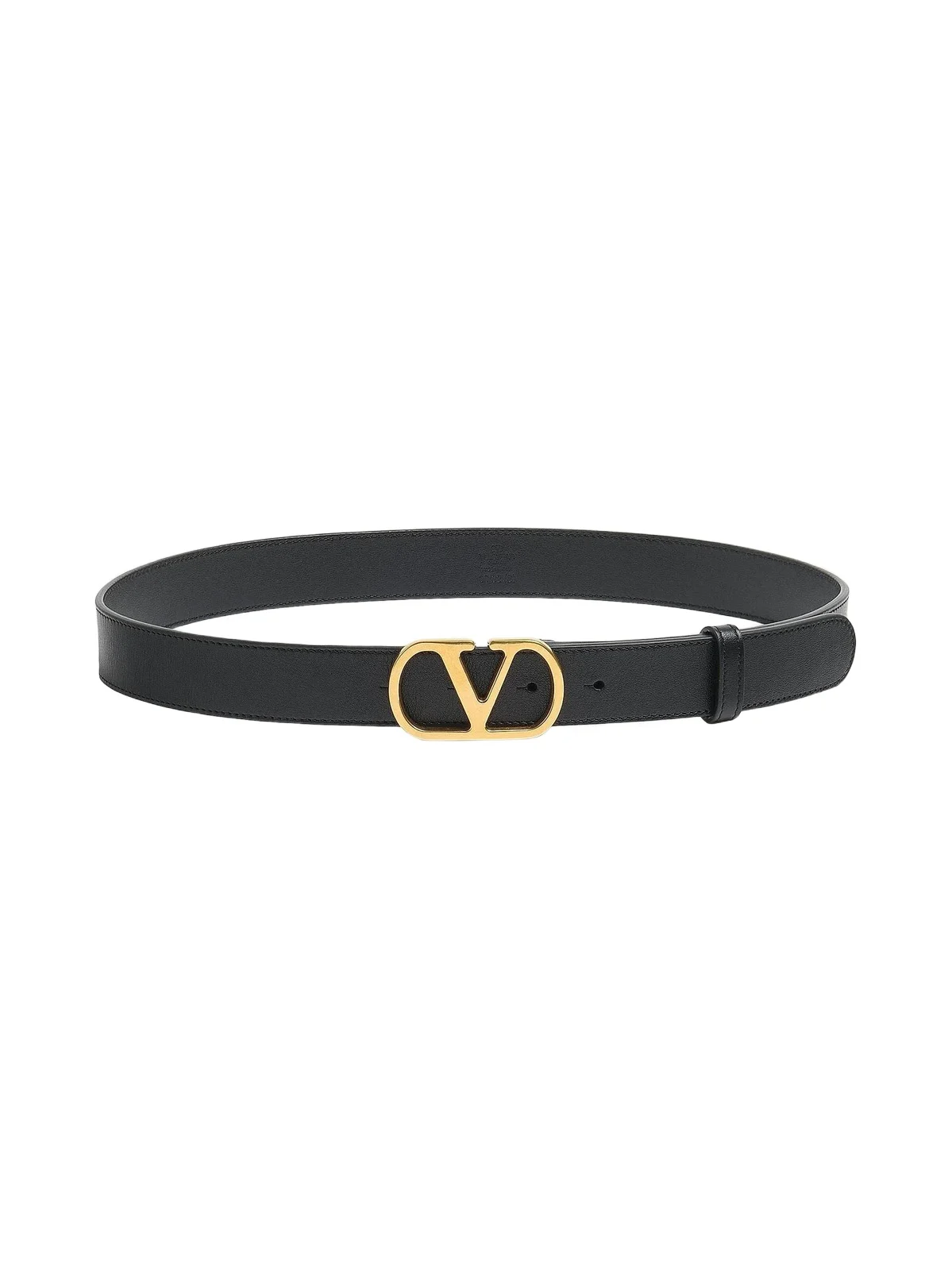 Women's VLogo Signature Belt in Shiny Calfskin 30MM Women's VLogo Signature Belt in Shiny Calfskin 30MM