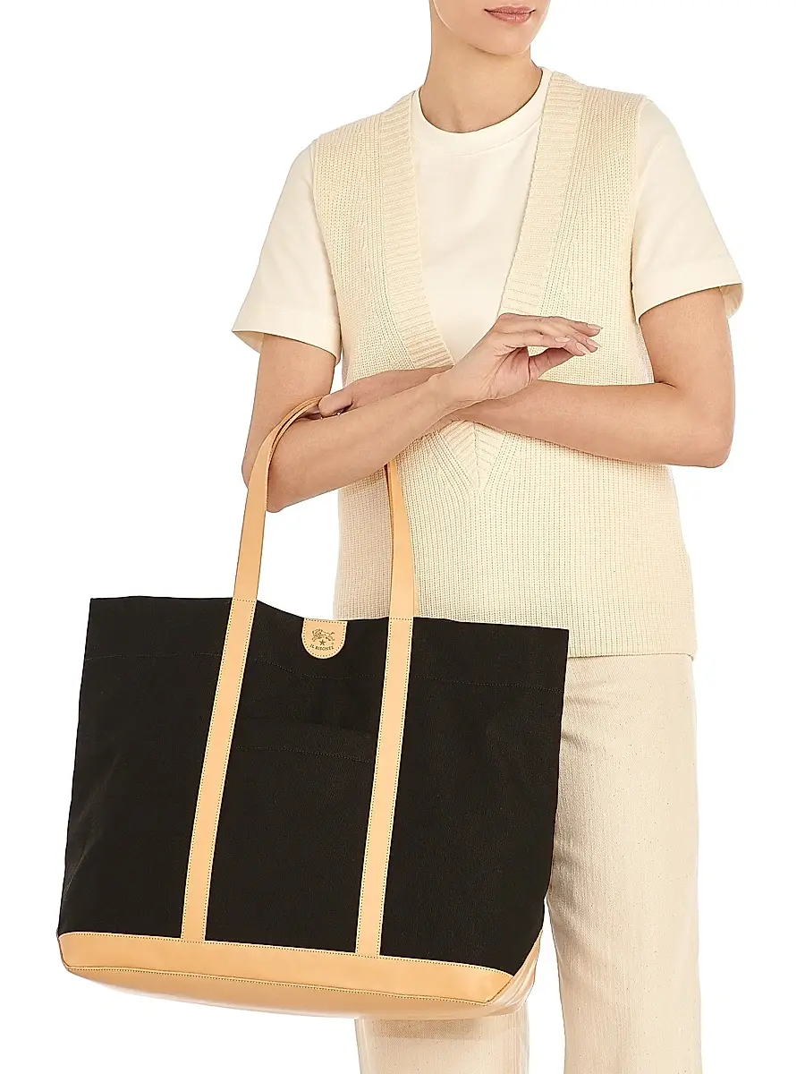 Il Bisonte Women's Caramella Classic Large Tote | Thumbnail 3 Il Bisonte Women's Caramella Classic Large Tote | Thumbnail 3