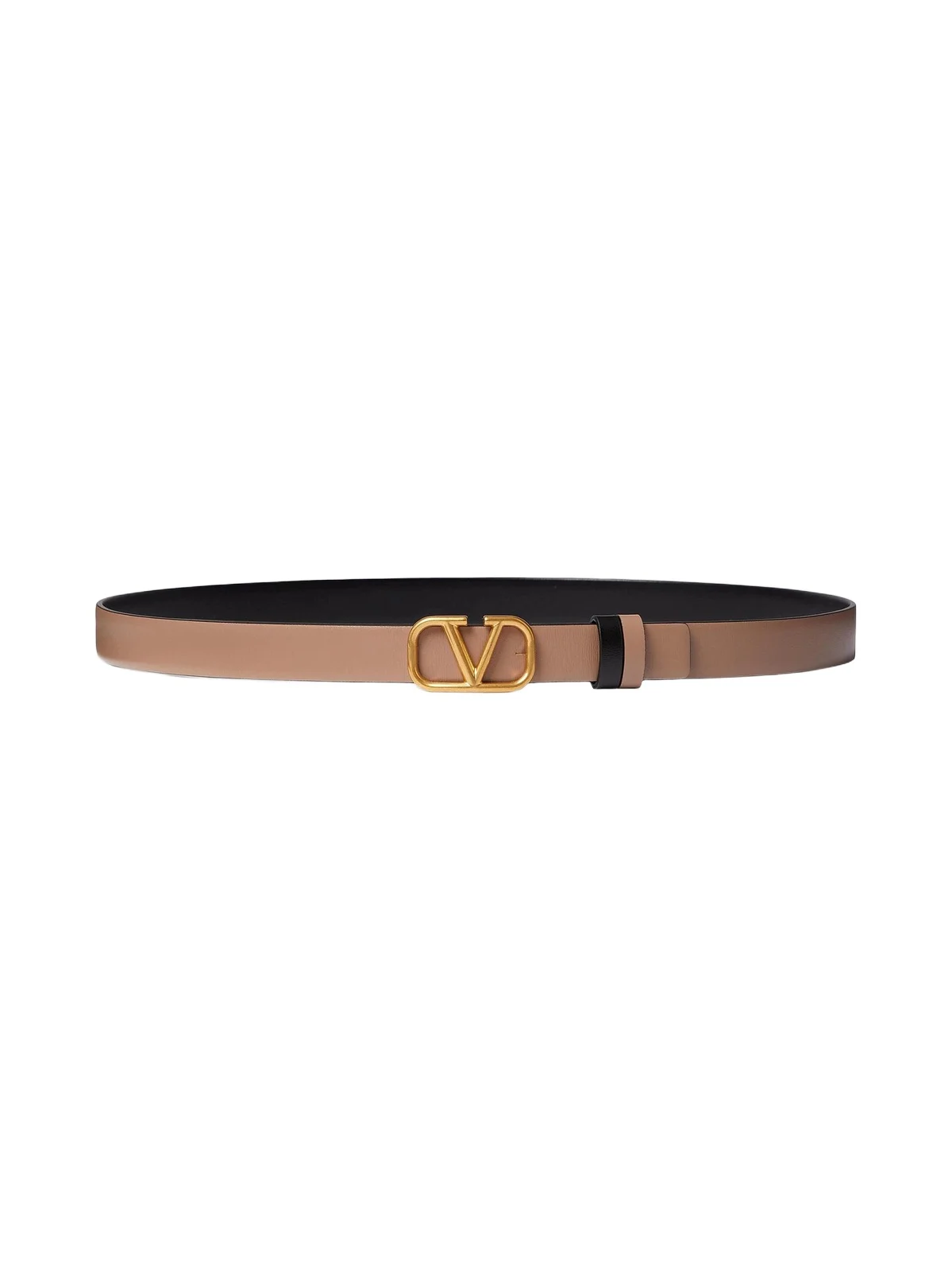 Women's Reversible VLogo Signature Belt in Glossy Calfskin 20MM Women's Reversible VLogo Signature Belt in Glossy Calfskin 20MM