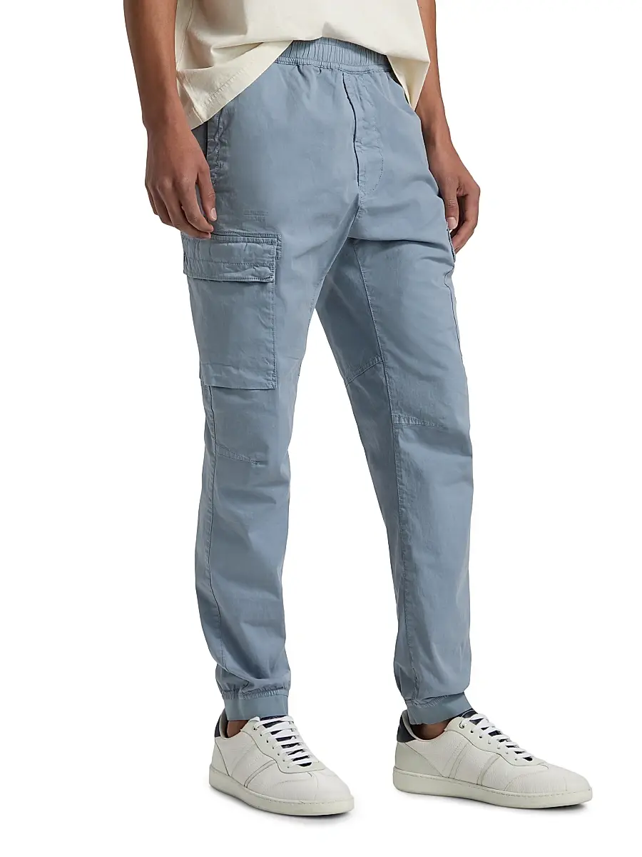 Stone Island Men's Stretch Cotton Cargo Pants | Thumbnail 4 Stone Island Men's Stretch Cotton Cargo Pants | Thumbnail 4