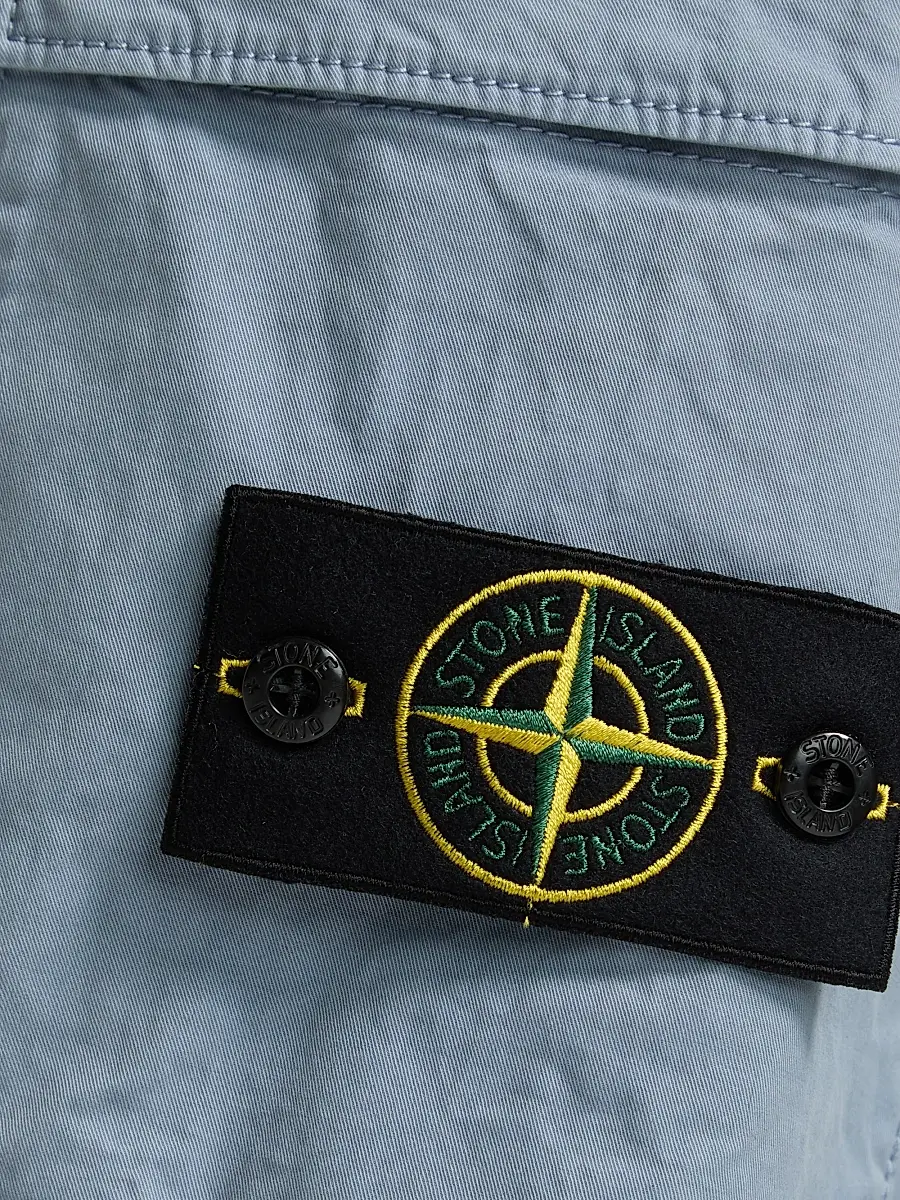 Stone Island Men's Stretch Cotton Cargo Pants | Thumbnail 7 Stone Island Men's Stretch Cotton Cargo Pants | Thumbnail 7