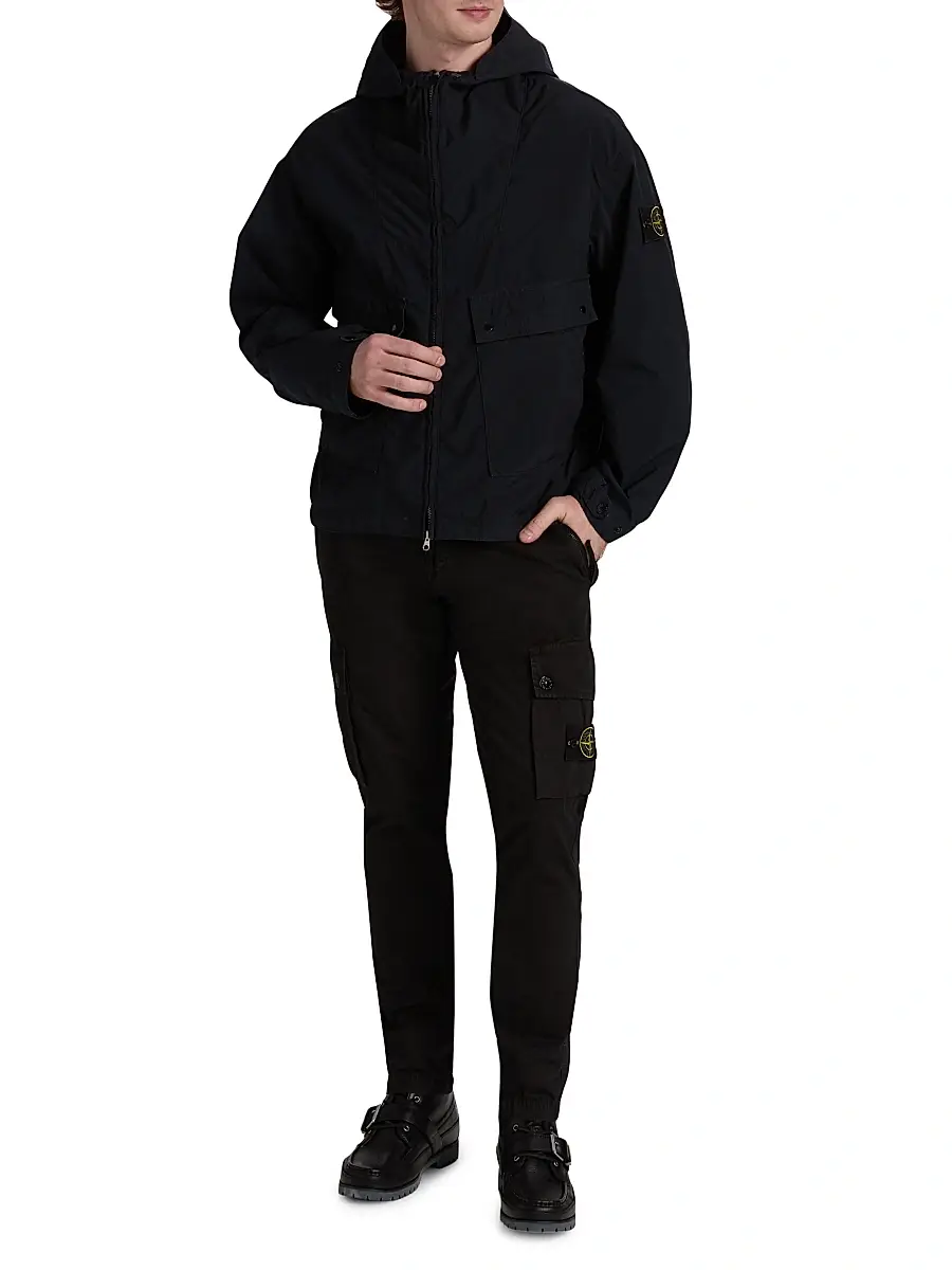 Stone Island Men's Hooded Short Parka | Thumbnail 2 Stone Island Men's Hooded Short Parka | Thumbnail 2