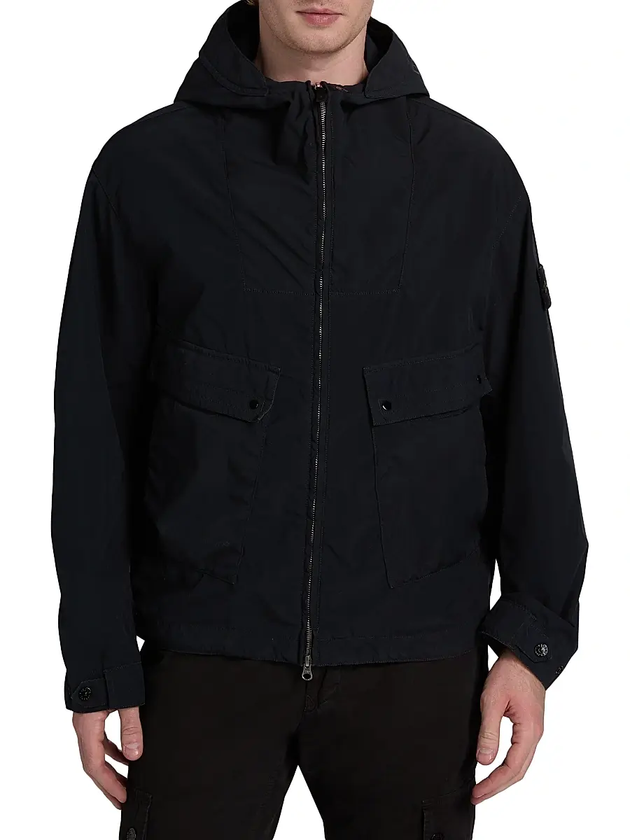 Stone Island Men's Hooded Short Parka | Thumbnail 3 Stone Island Men's Hooded Short Parka | Thumbnail 3