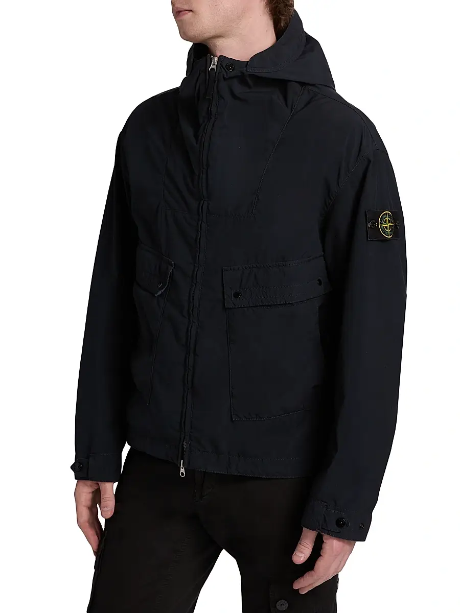 Stone Island Men's Hooded Short Parka | Thumbnail 4 Stone Island Men's Hooded Short Parka | Thumbnail 4