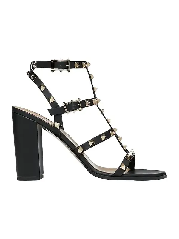 Women's Rockstud Ankle Strap Sandals 90 MM