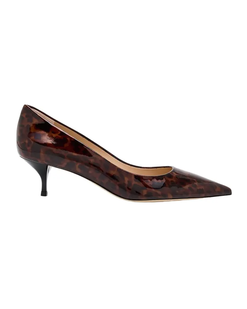 Stuart Weitzman Stuart Power Tortoise Leather Pumps | Image 1 Stuart Weitzman Stuart Power Tortoise Leather Pumps | Image 1