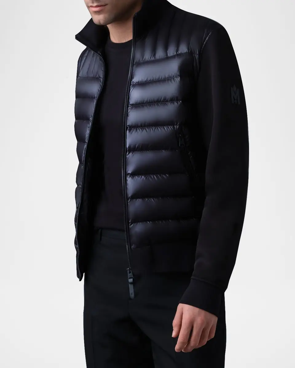 Mackage Men's Collin Mixed-Media Down Jacket | Thumbnail 5 Mackage Men's Collin Mixed-Media Down Jacket | Thumbnail 5