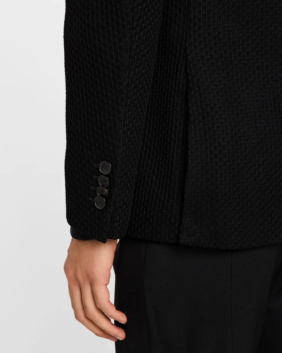 Etro Men's Basic Textured Blazer | Thumbnail 8 Etro Men's Basic Textured Blazer | Thumbnail 8