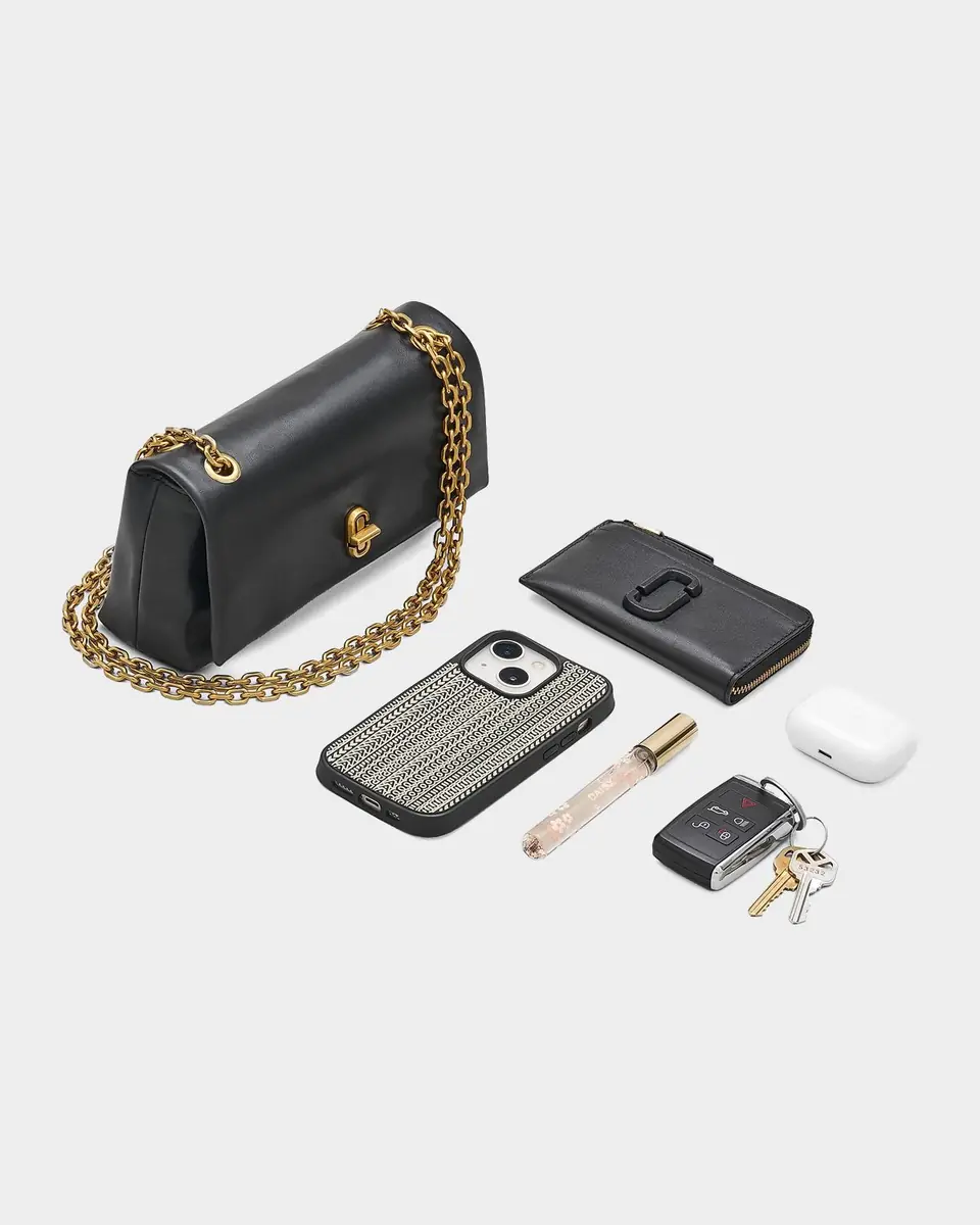 Marc Jacobs The Dual Chain Leather Mini Shoulder Bag | Thumbnail 6