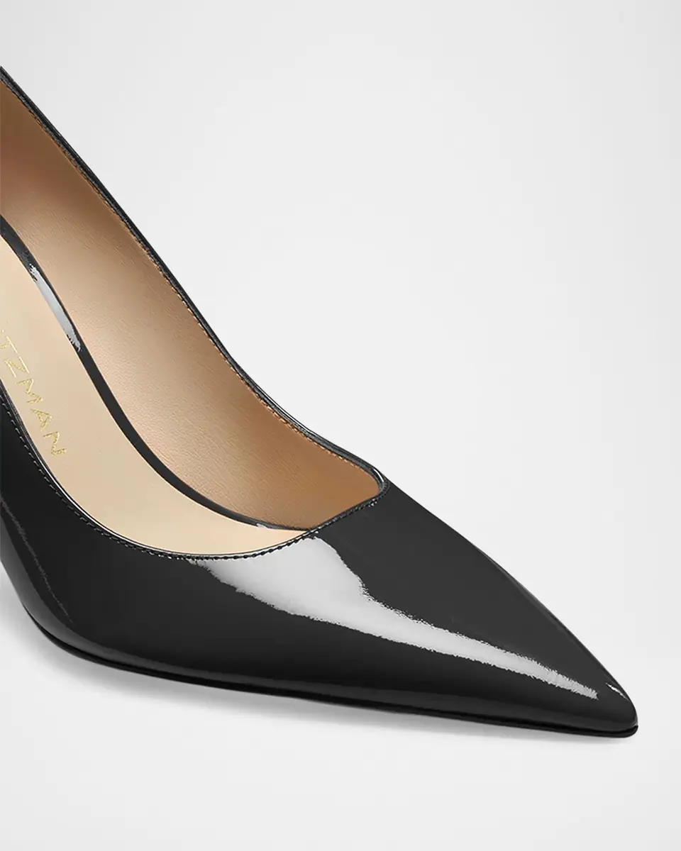 Stuart Weitzman 85mm Stuart Power Patent Leather Pumps | Thumbnail 2 Stuart Weitzman 85mm Stuart Power Patent Leather Pumps | Thumbnail 2
