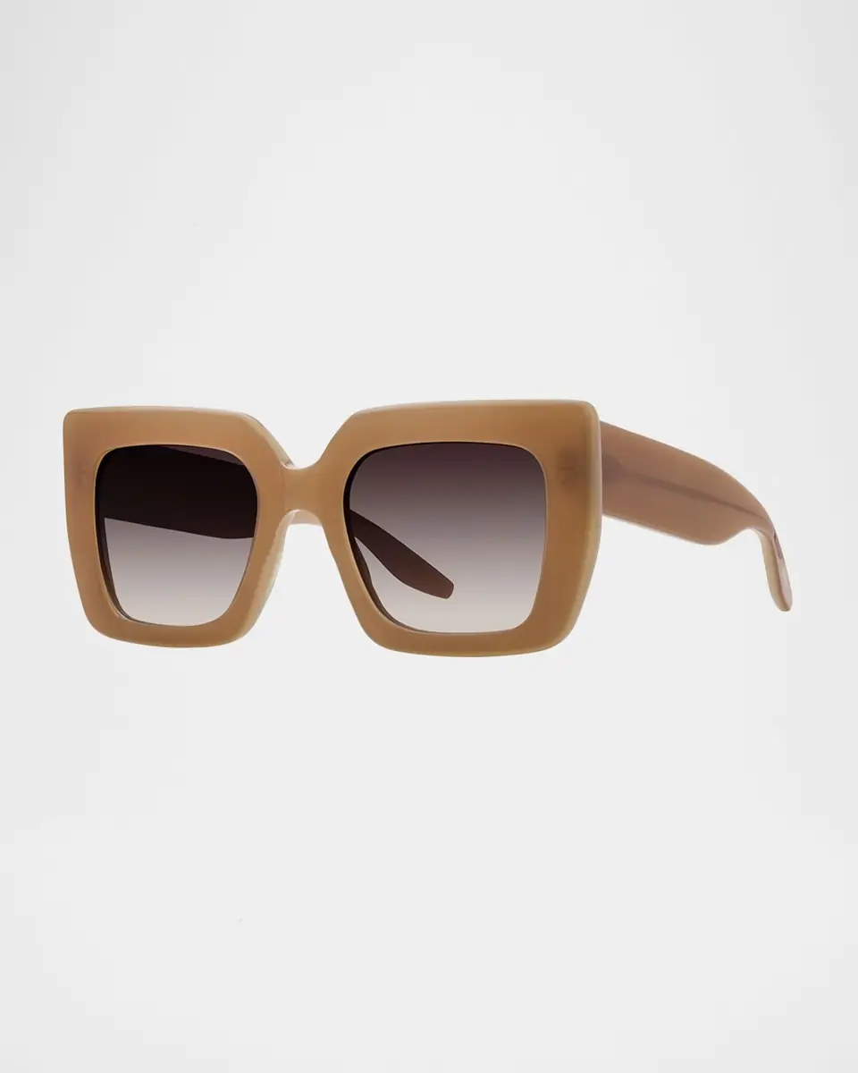 BARTON PERREIRA Wailua Camel Zyl Butterfly Sunglasses | Thumbnail 2 BARTON PERREIRA Wailua Camel Zyl Butterfly Sunglasses | Thumbnail 2