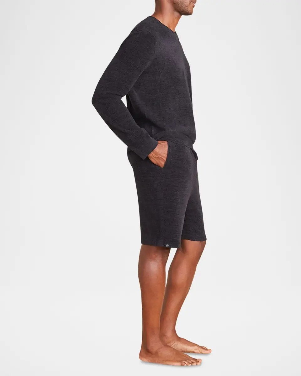 Barefoot Dreams Men's CozyChic Ultra Lite Roll Neck Crewneck Sweater | Thumbnail 2 Barefoot Dreams Men's CozyChic Ultra Lite Roll Neck Crewneck Sweater | Thumbnail 2