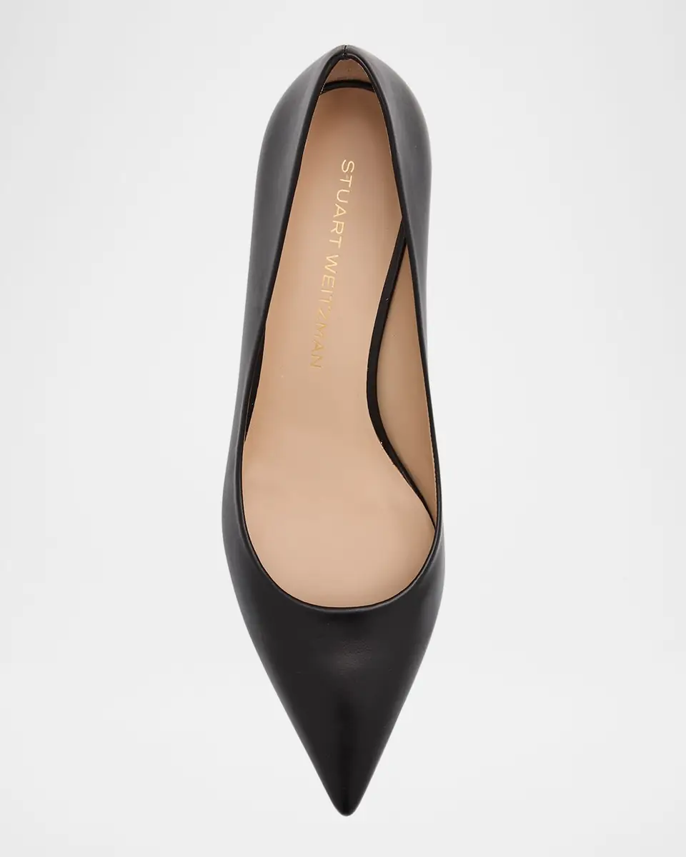 Stuart Weitzman 50mm Stuart Power Leather Pumps | Thumbnail 6 Stuart Weitzman 50mm Stuart Power Leather Pumps | Thumbnail 6