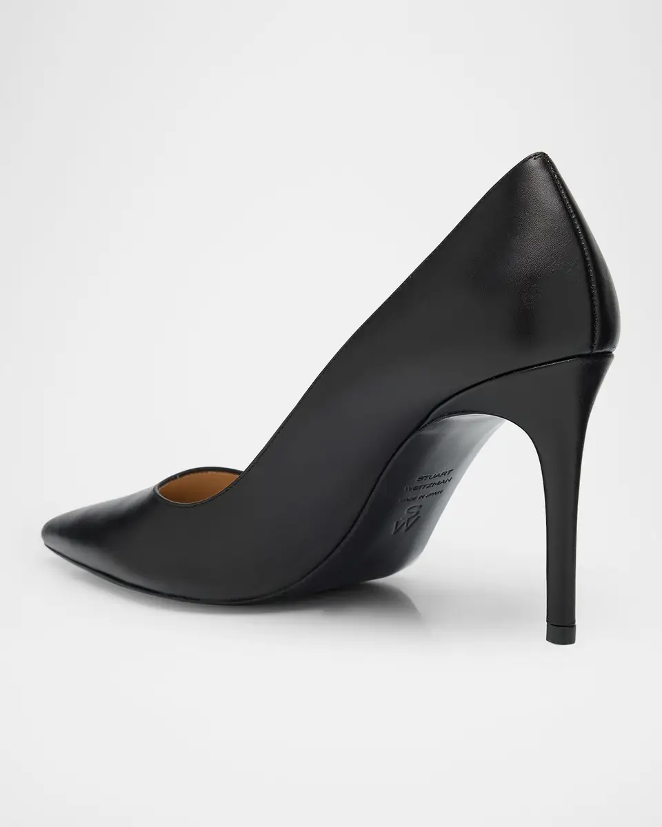 Stuart Weitzman Stuart Power 85 Leather Pumps | Thumbnail 4 Stuart Weitzman Stuart Power 85 Leather Pumps | Thumbnail 4