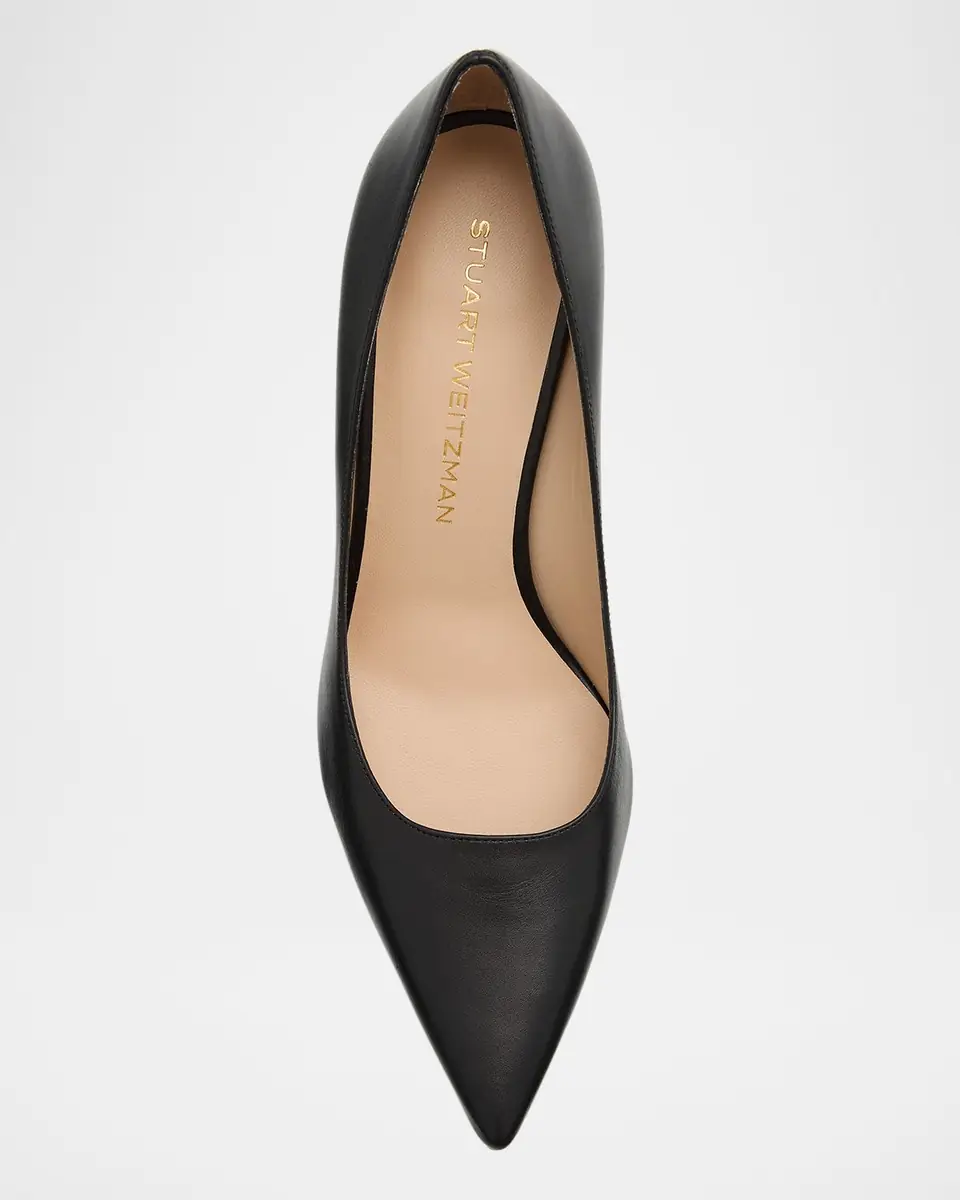 Stuart Weitzman Stuart Power 85 Leather Pumps | Thumbnail 6 Stuart Weitzman Stuart Power 85 Leather Pumps | Thumbnail 6