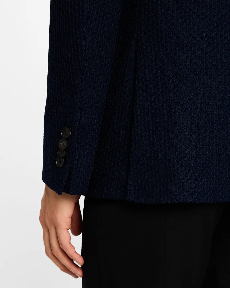 Etro Men's Basic Textured Blazer | Thumbnail 8 Etro Men's Basic Textured Blazer | Thumbnail 8