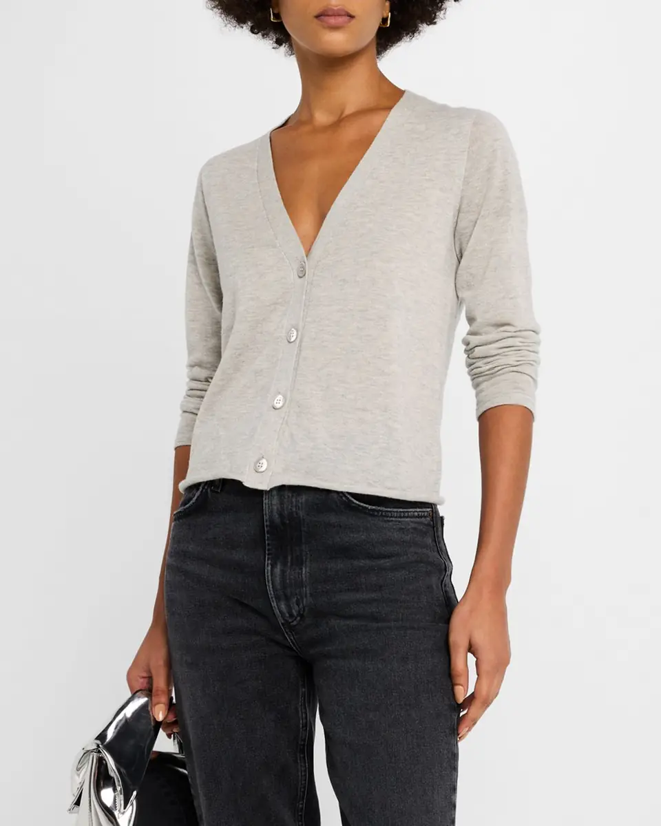 MAJESTIC FILATURES Machine Washable Cashmere Cardigan | Thumbnail 4 MAJESTIC FILATURES Machine Washable Cashmere Cardigan | Thumbnail 4