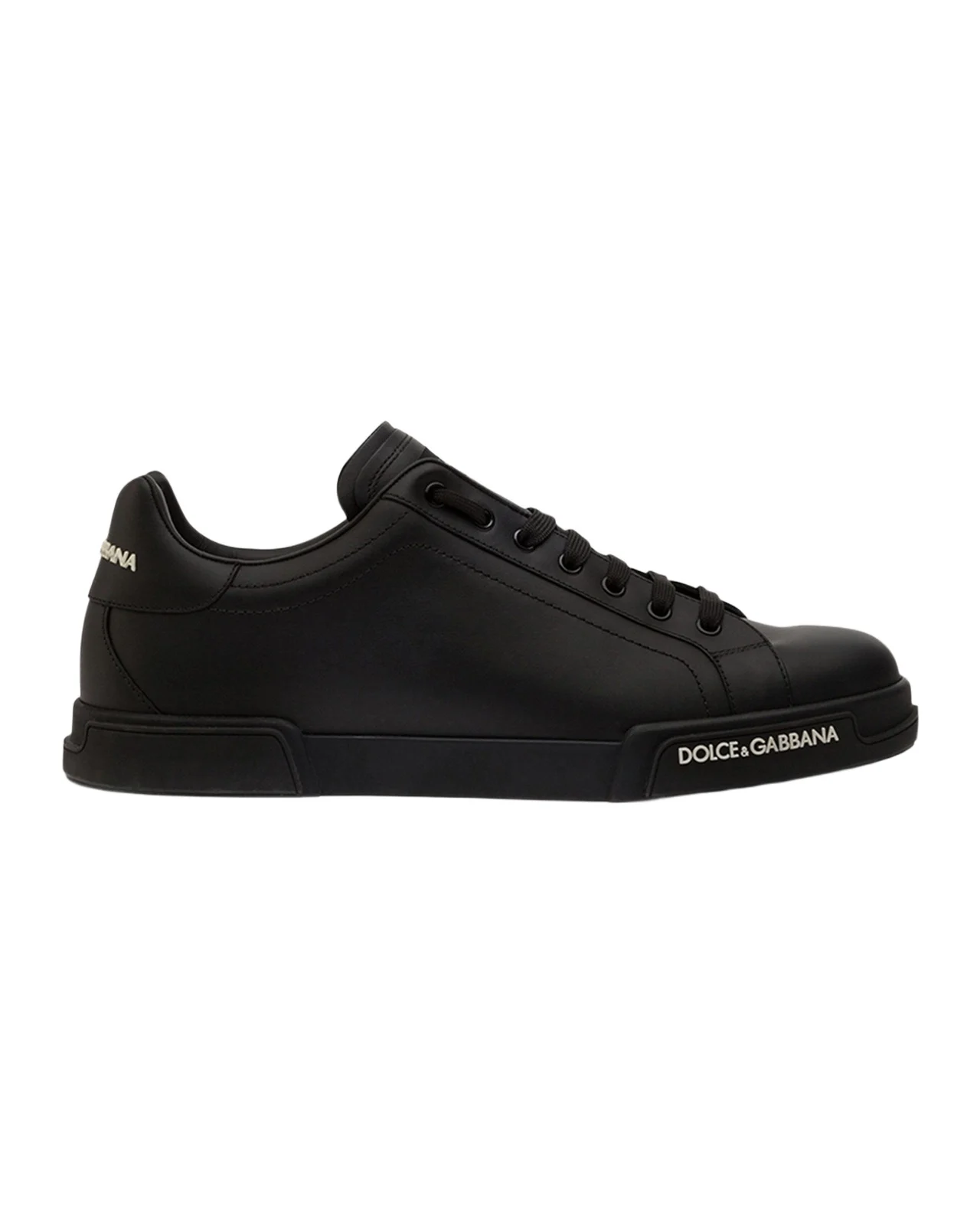 Men's Leather Low-Top Sneakers