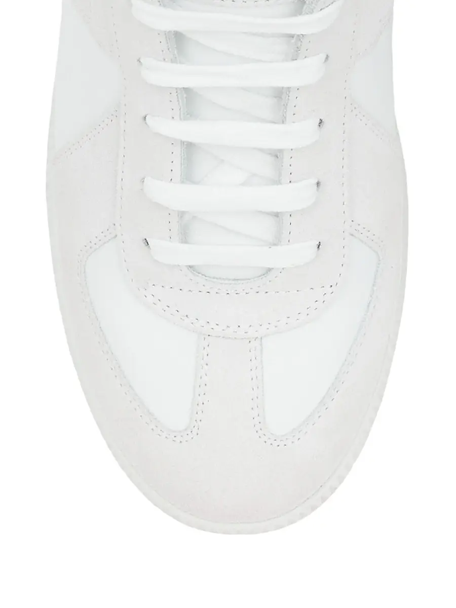 Maison Margiela Men's Replica Leather & Suede Low-Top Sneakers | Thumbnail 4