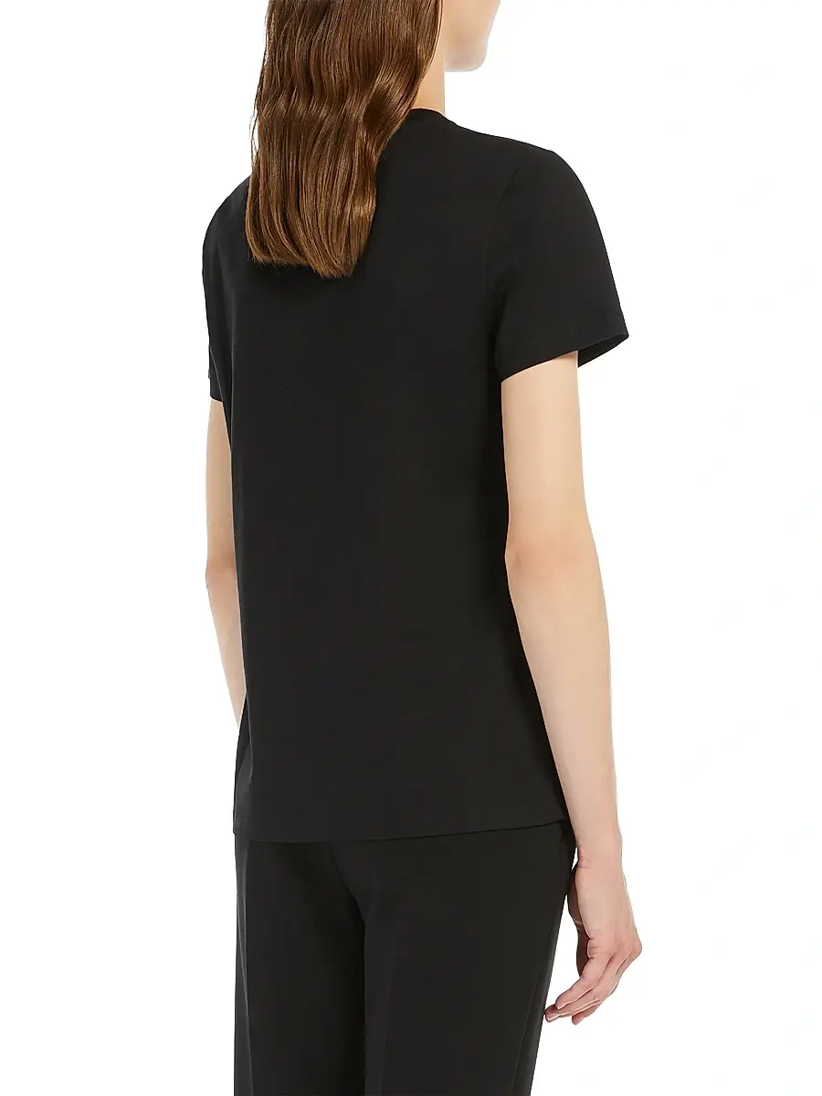 Max Mara Women's Cotton Jersey T Shirt | Thumbnail 4 Max Mara Women's Cotton Jersey T Shirt | Thumbnail 4