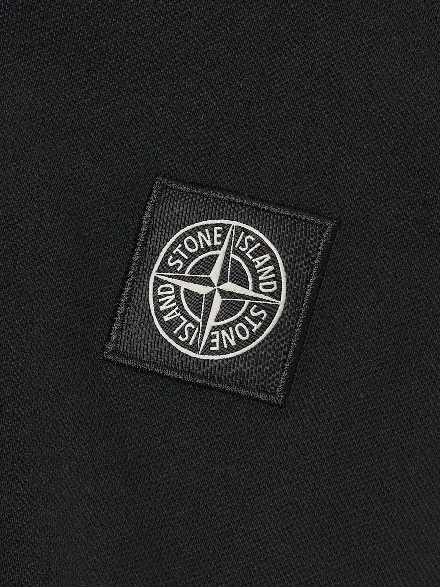 Stone Island Men's Stretch-Cotton Polo Shirt | Thumbnail 6 Stone Island Men's Stretch-Cotton Polo Shirt | Thumbnail 6