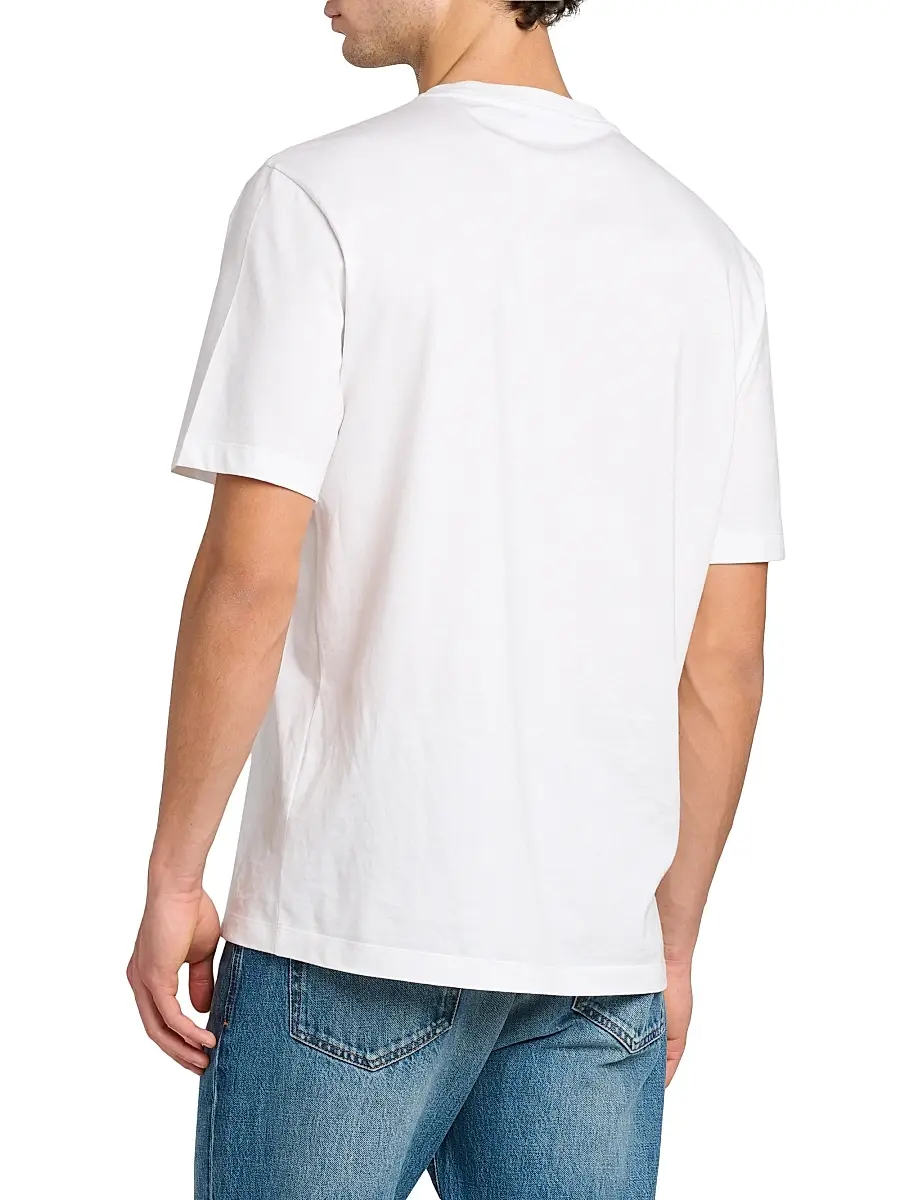 Versace Men's Greca Medusa Crewneck T-Shirt | Thumbnail 5 Versace Men's Greca Medusa Crewneck T-Shirt | Thumbnail 5
