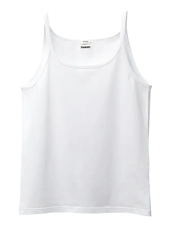 Versace Men's Cotton Jersey Tank