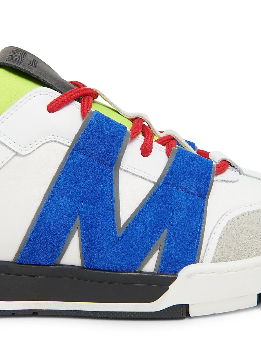MOSCHINO Men's M Low-Top Sneakers | Thumbnail 5 MOSCHINO Men's M Low-Top Sneakers | Thumbnail 5