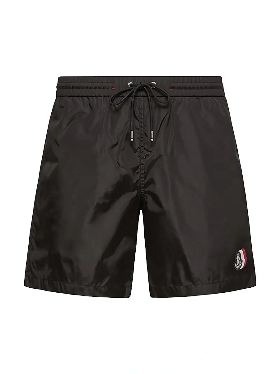 Moncler Men's Swim Trunks - Black - Size XL | Image 1 Moncler Men's Swim Trunks - Black - Size XL | Image 1