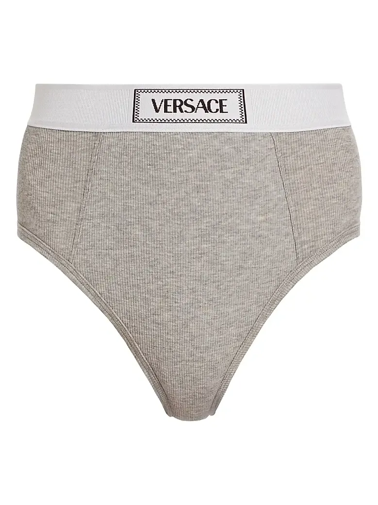 Women's Ribbed Logo Brief