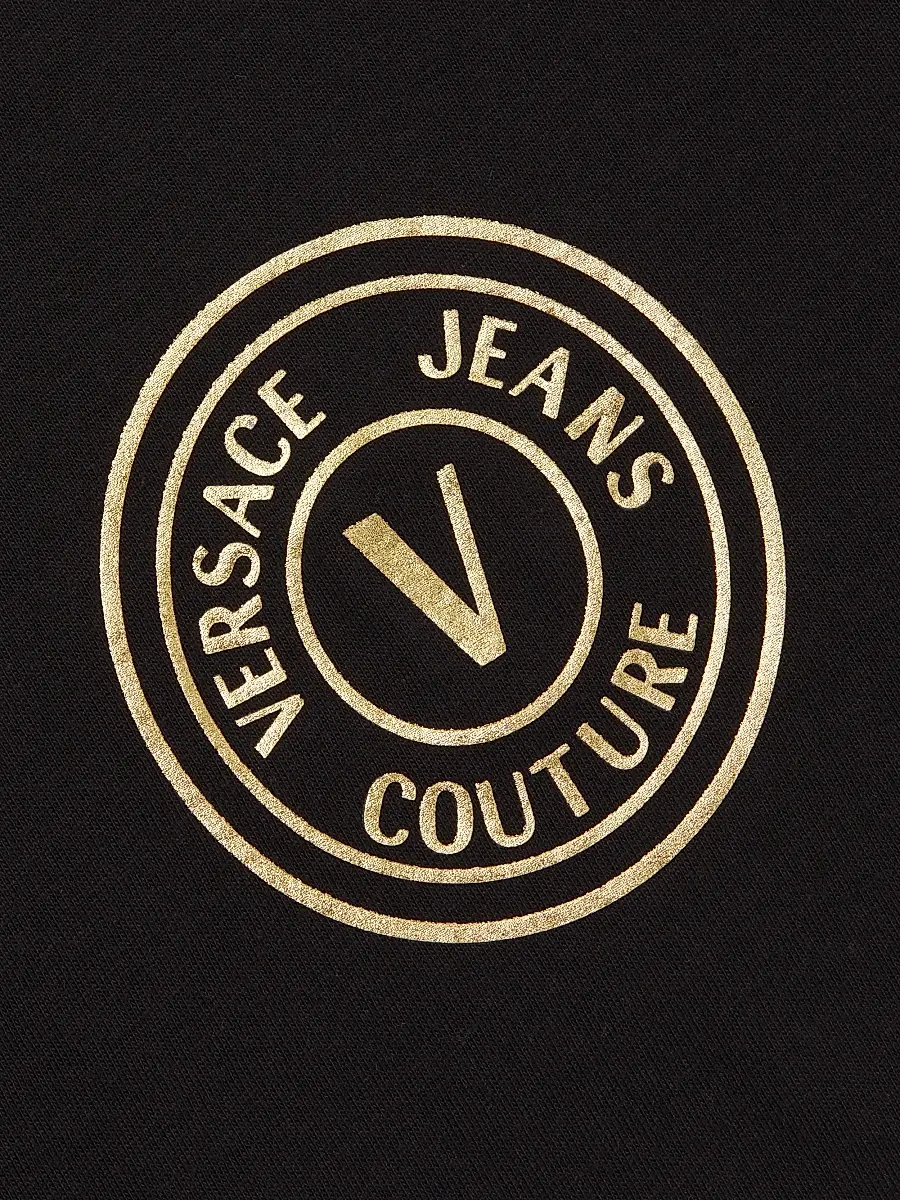 Versace Jeans Couture Men's Logo Cotton T-Shirt | Thumbnail 6 Versace Jeans Couture Men's Logo Cotton T-Shirt | Thumbnail 6