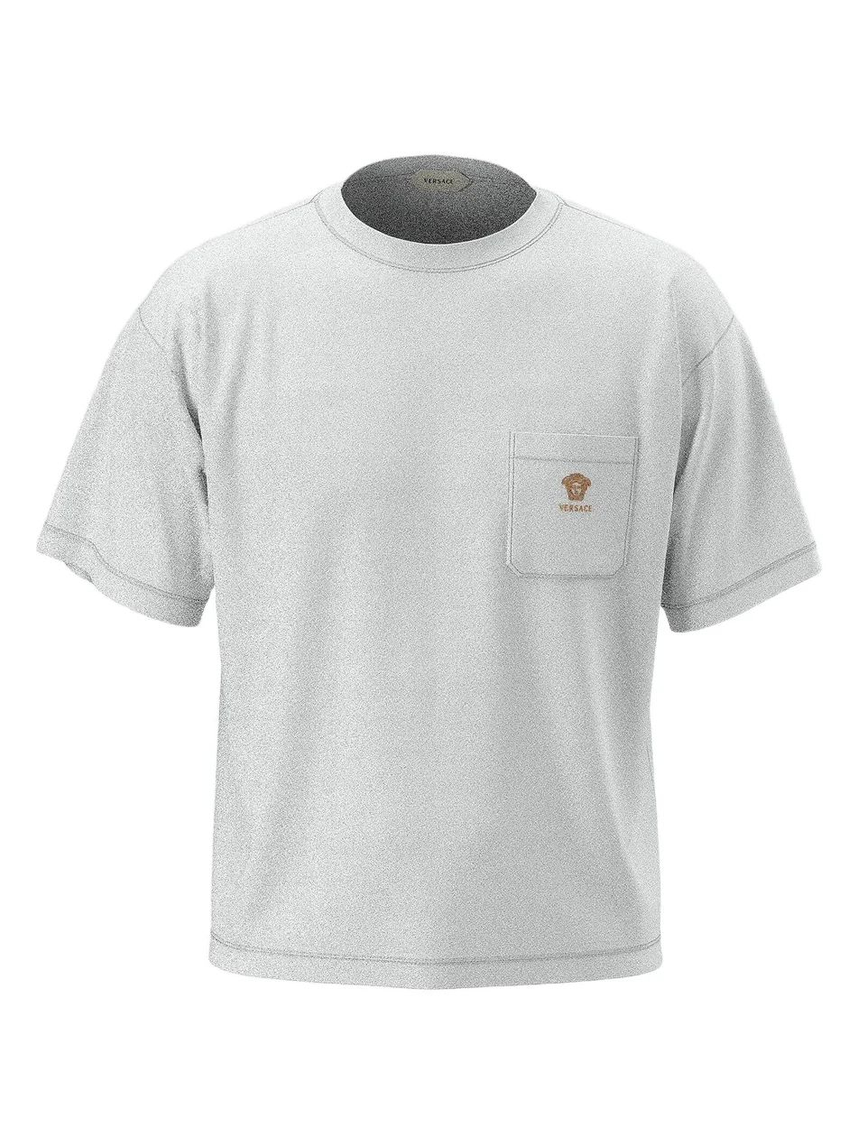 Men's Medusa Pocket Crewneck T-Shirt