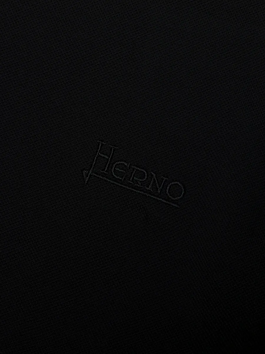 HERNO Men's Knit Cotton Polo Shirt | Thumbnail 7