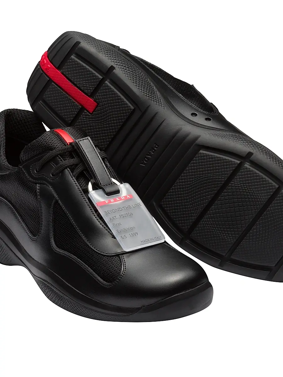 Prada Men's America's Cup Original Sneakers | Thumbnail 6