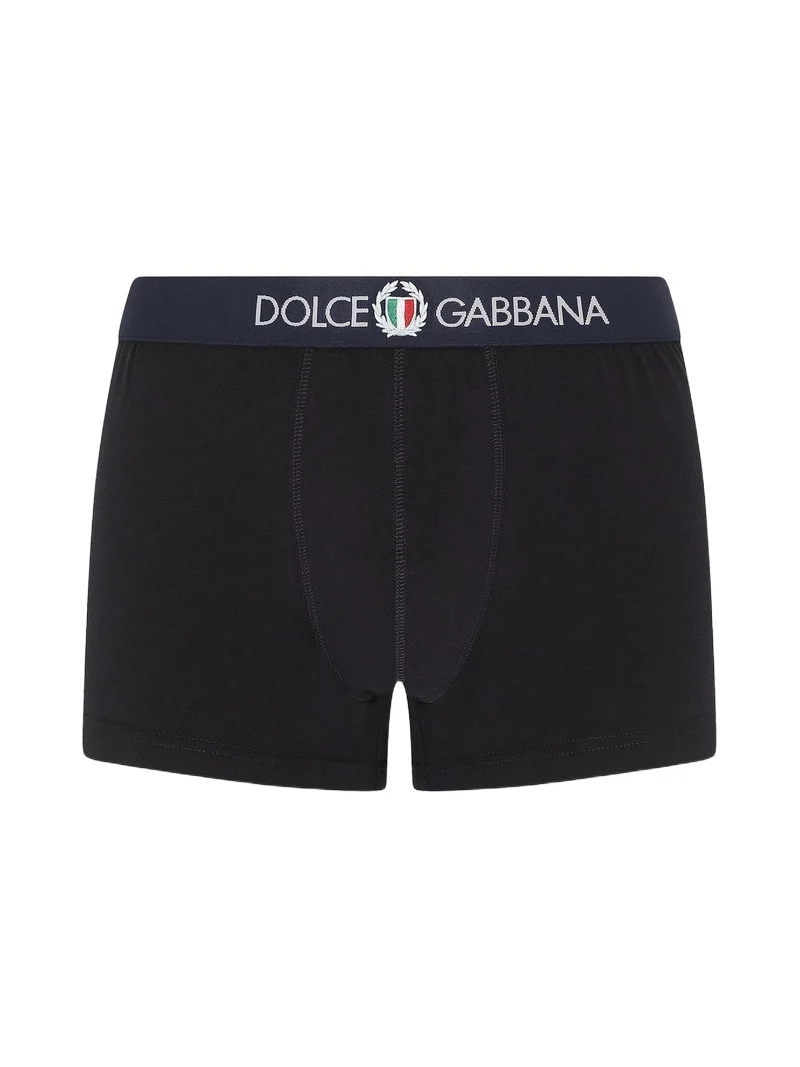 Dolce & Gabbana Men's Logo Cotton Boxer Briefs