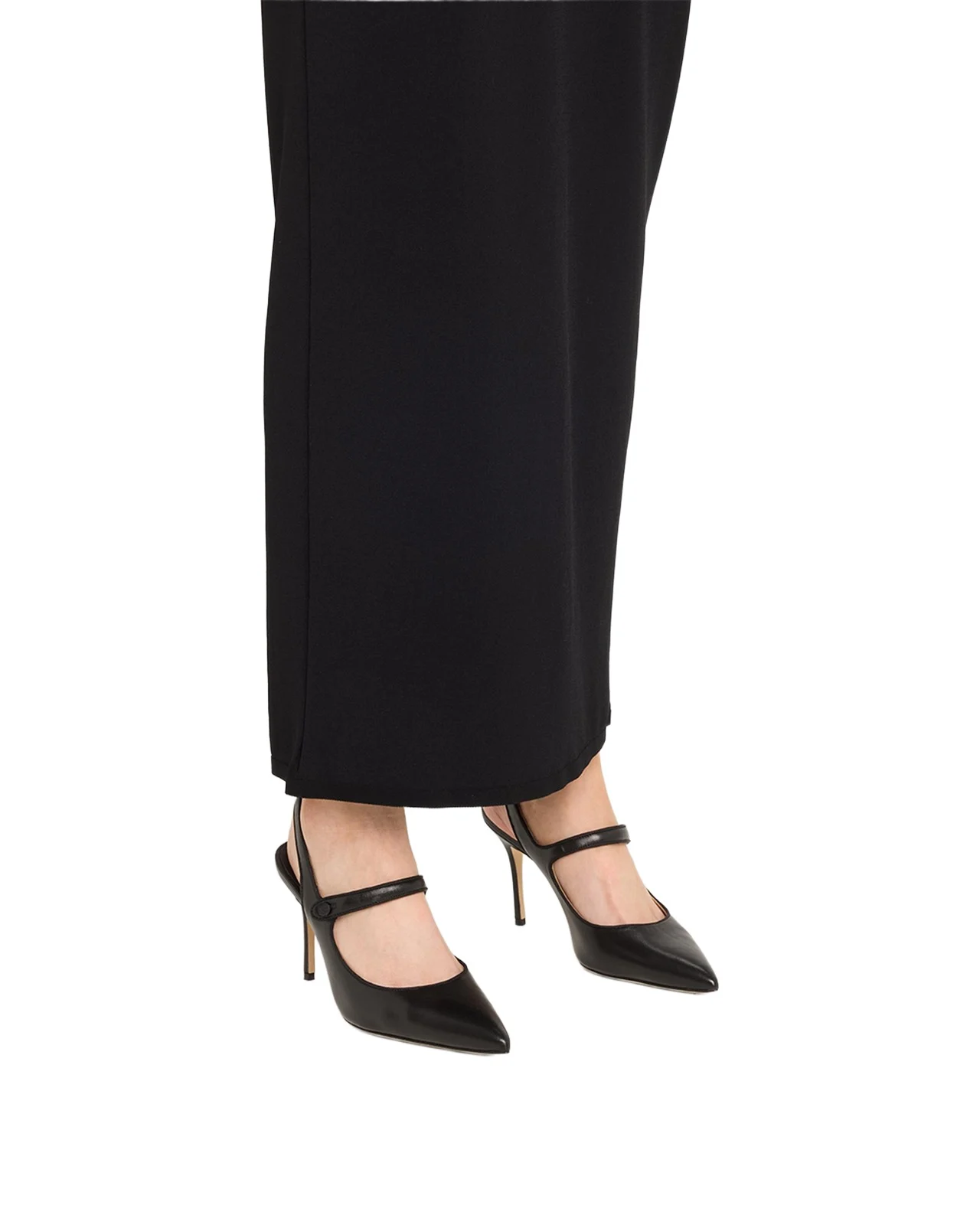 Camparisli Leather Mary Jane Slingback Pumps
