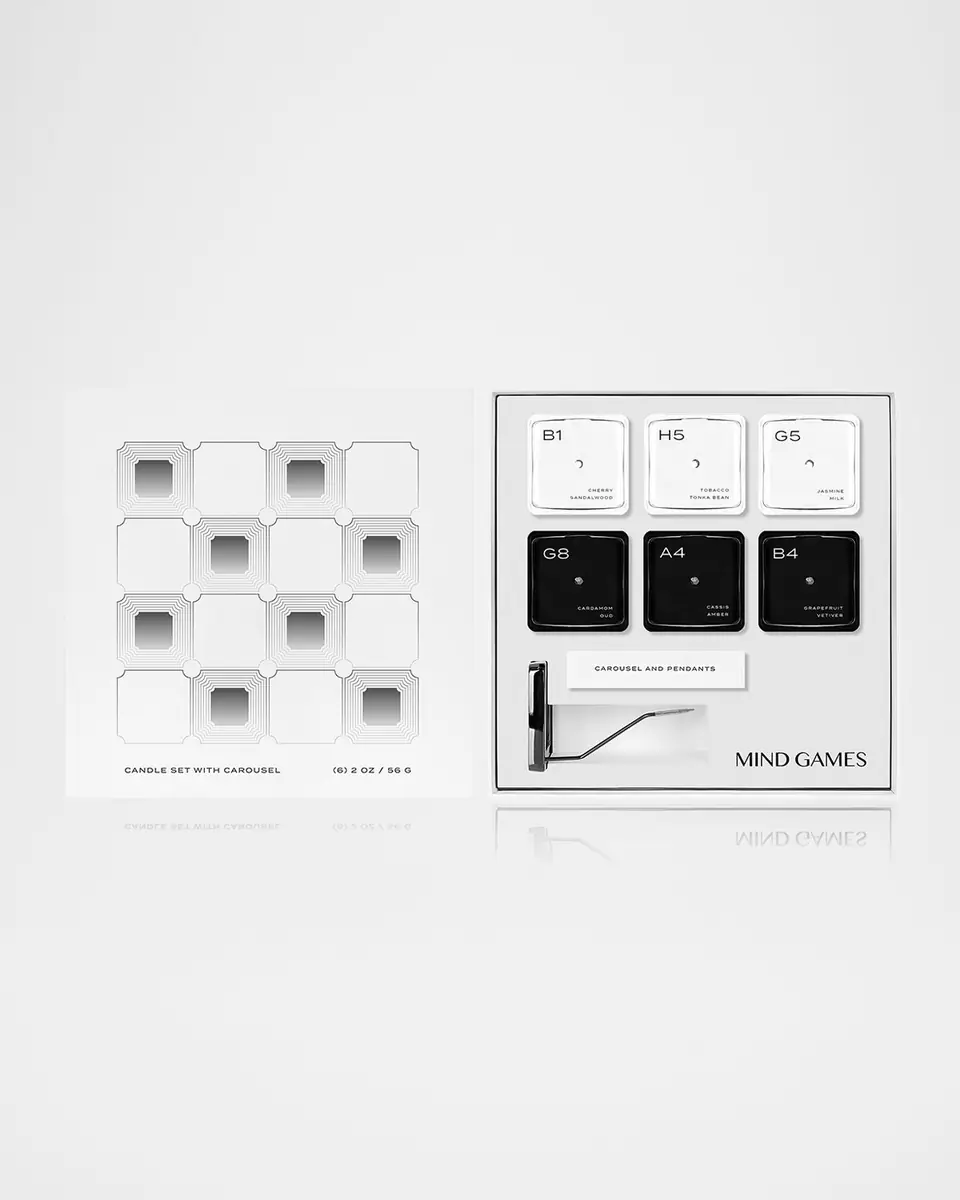 Mind Games Votive Candles & Carousel Set | Thumbnail 4