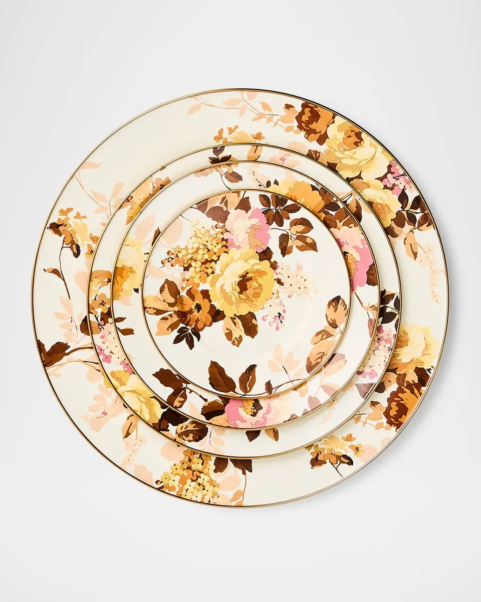 MacKenzie-Childs Wild Rose White Dinner Plate | Thumbnail 2 MacKenzie-Childs Wild Rose White Dinner Plate | Thumbnail 2