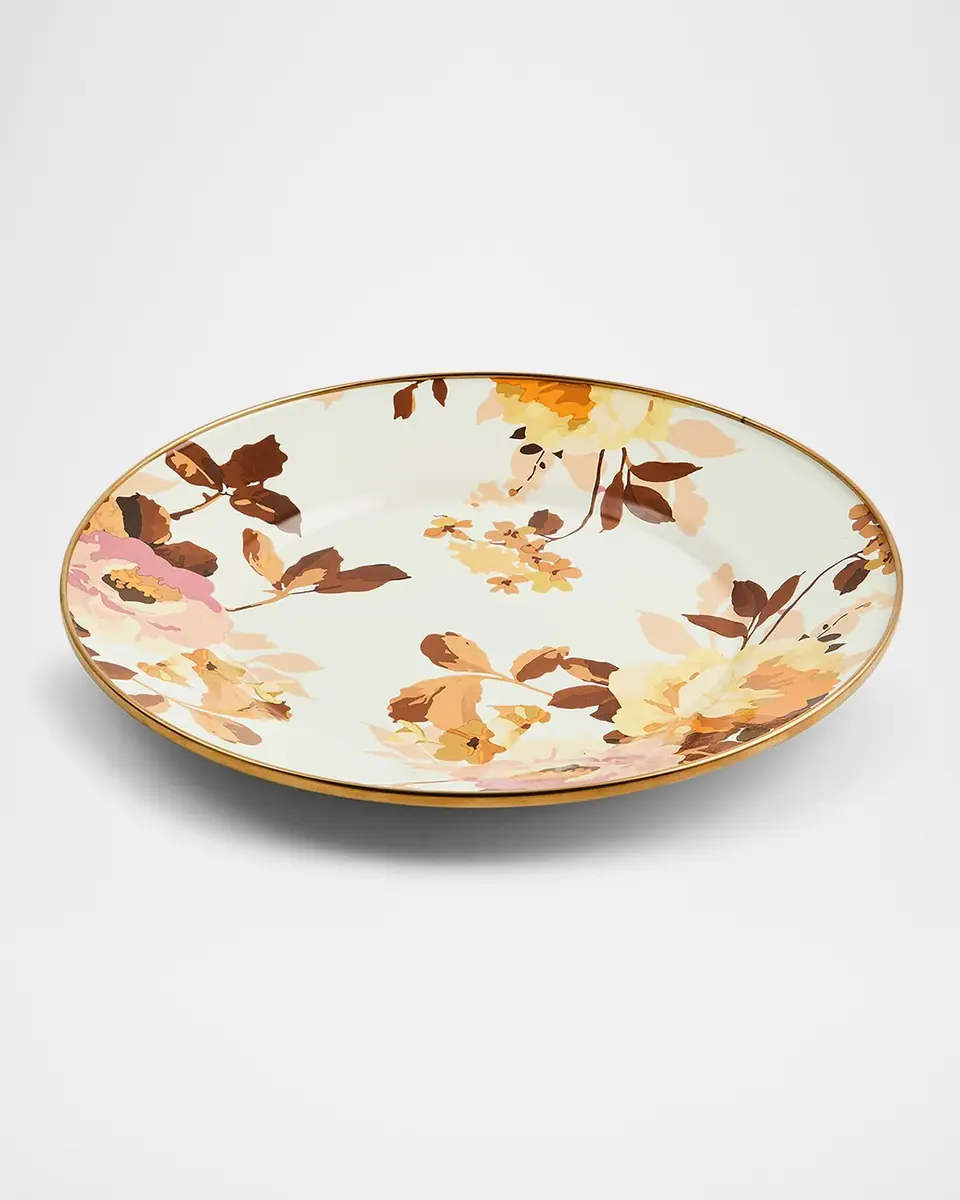 MacKenzie-Childs Wild Rose White Dinner Plate | Thumbnail 3 MacKenzie-Childs Wild Rose White Dinner Plate | Thumbnail 3