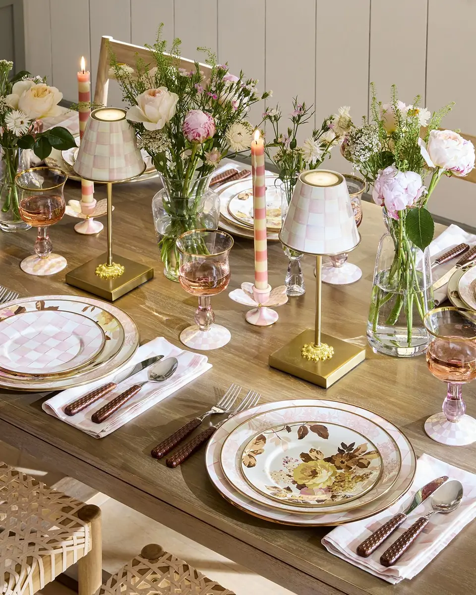MacKenzie-Childs Wild Rose White Dinner Plate | Thumbnail 4 MacKenzie-Childs Wild Rose White Dinner Plate | Thumbnail 4
