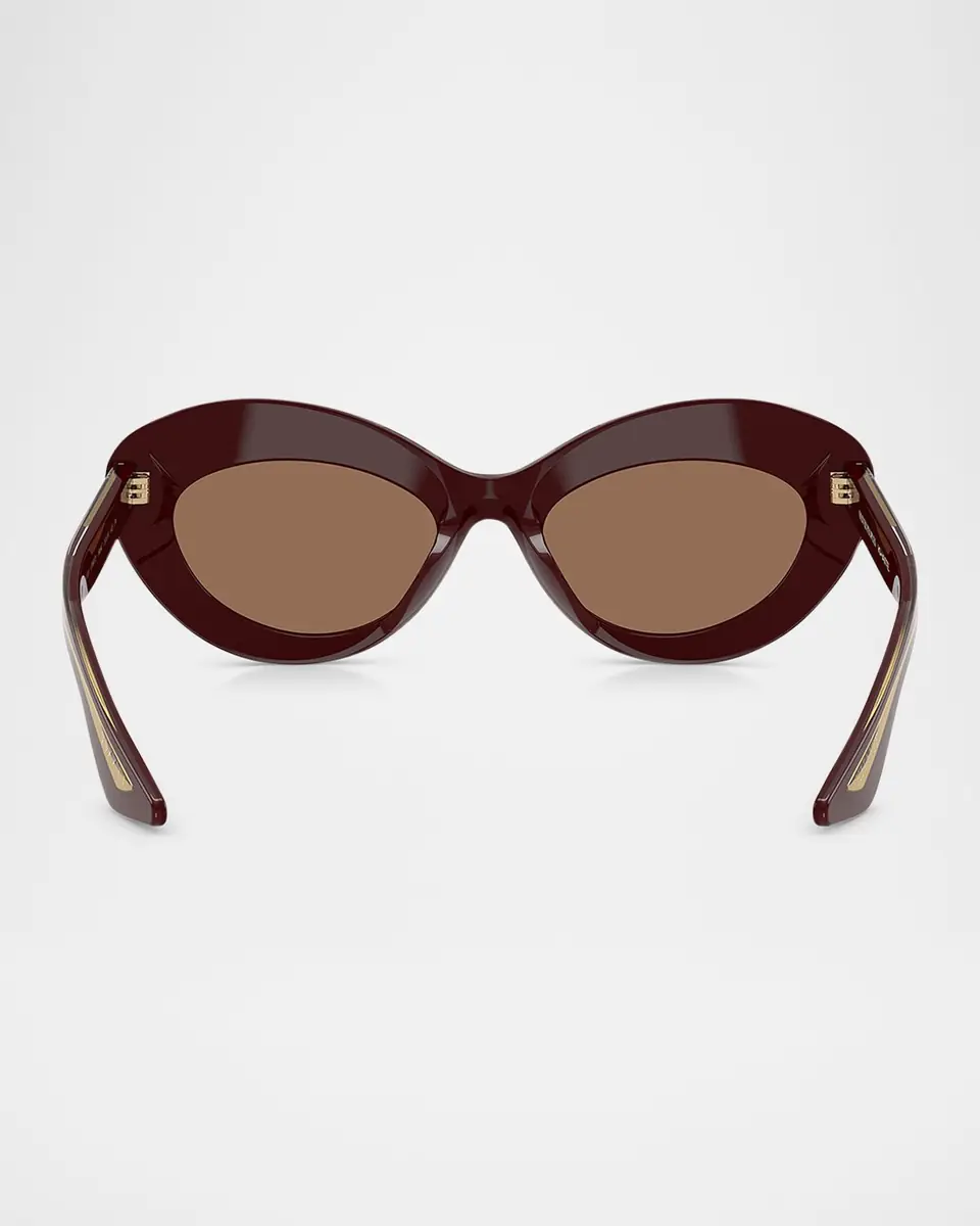 Khaite x Oliver Peoples Bold Acetate Oval Sunglasses | Thumbnail 3 Khaite x Oliver Peoples Bold Acetate Oval Sunglasses | Thumbnail 3