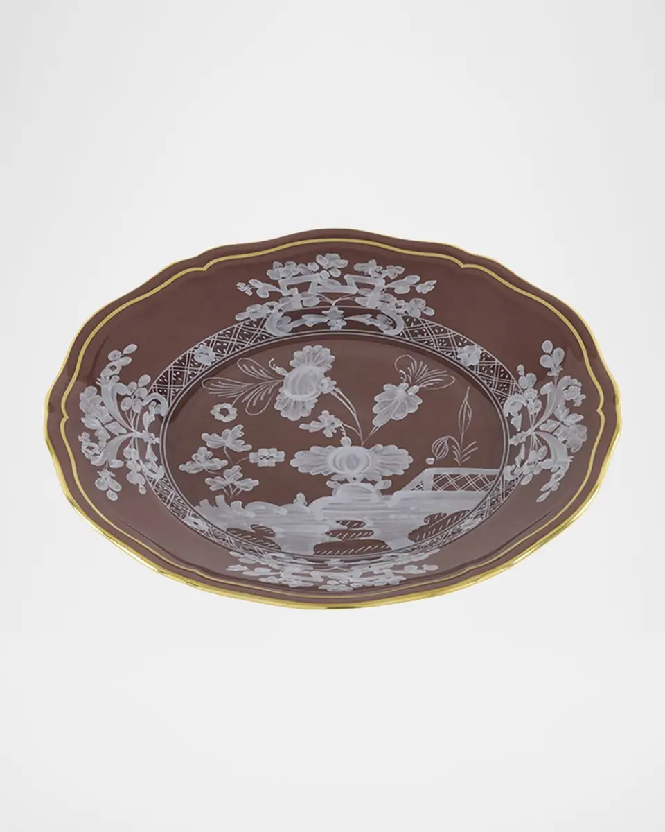 GINORI 1735 Oriente Italiano Castagna Bread and Butter Plate | Thumbnail 2 GINORI 1735 Oriente Italiano Castagna Bread and Butter Plate | Thumbnail 2