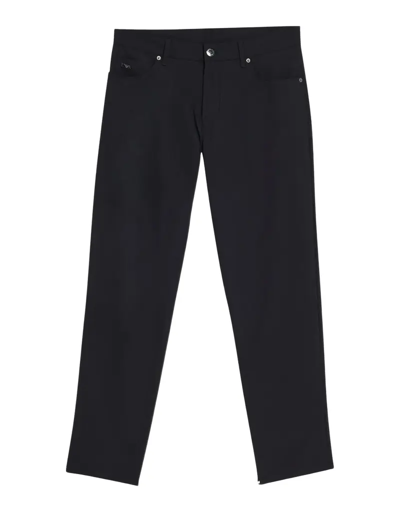 Emporio Armani Men's Stretch Five-Pocket Pants | Image 1 Emporio Armani Men's Stretch Five-Pocket Pants | Image 1