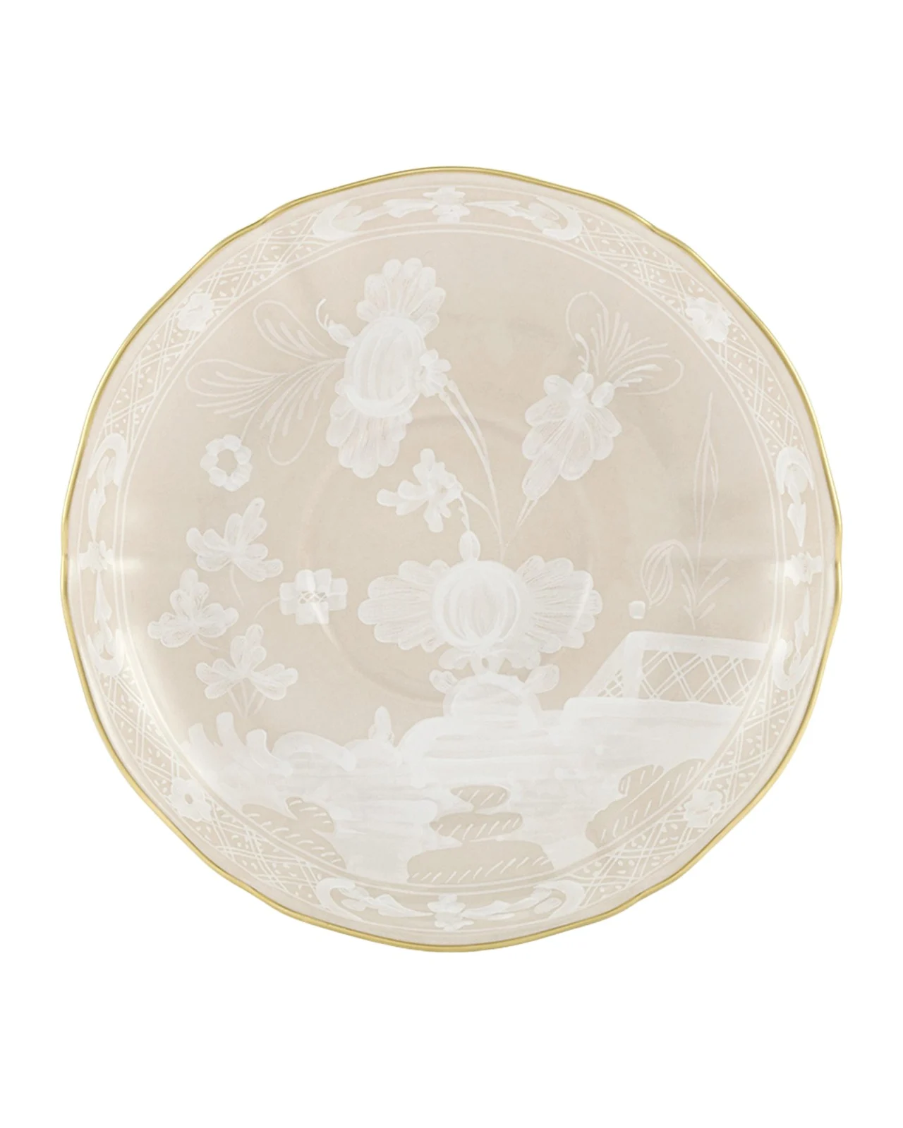 GINORI 1735 Oriente Italiano Meringa Tea Saucer