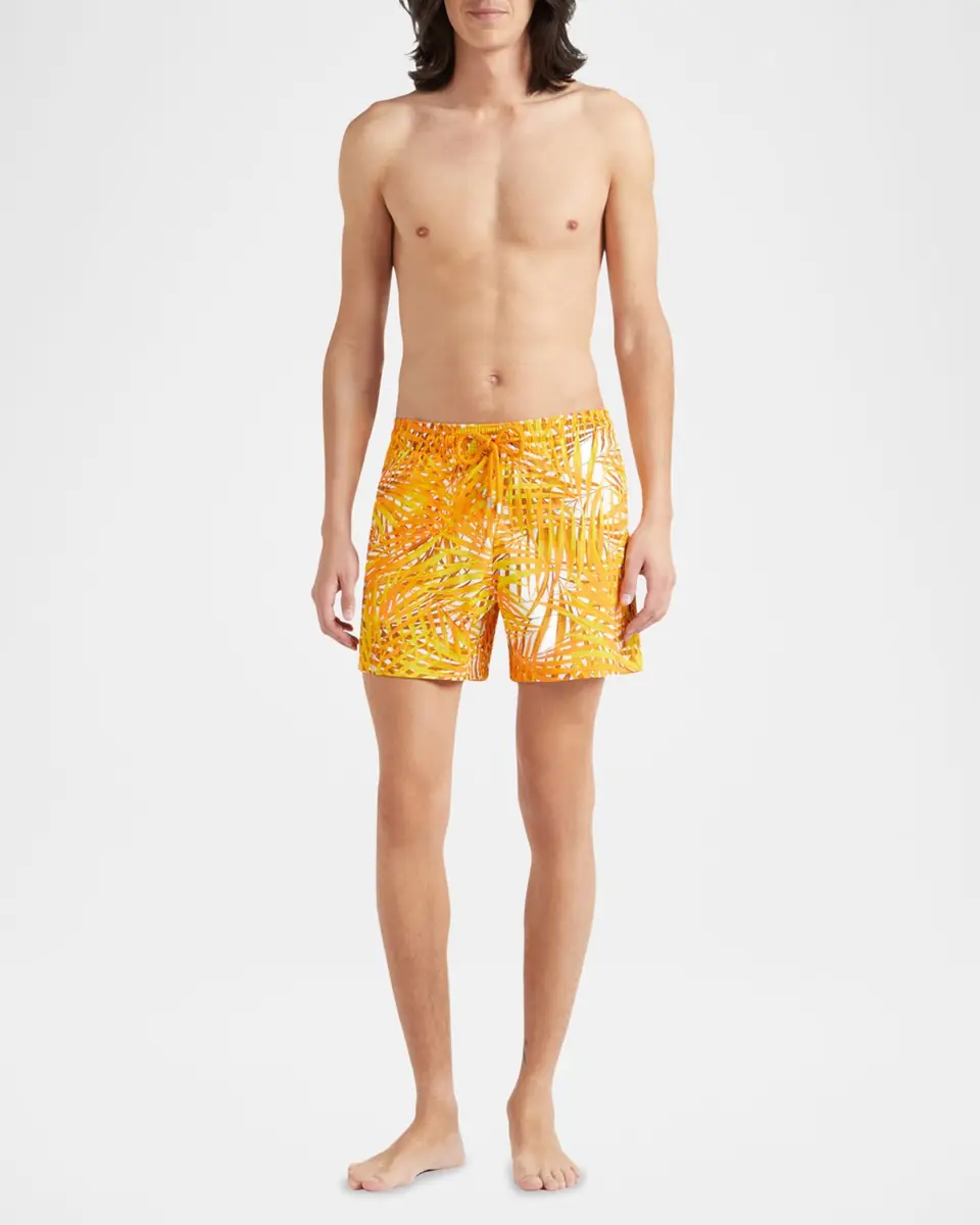 Vilebrequin Men's Palm Leaves Swim Shorts | Thumbnail 3 Vilebrequin Men's Palm Leaves Swim Shorts | Thumbnail 3