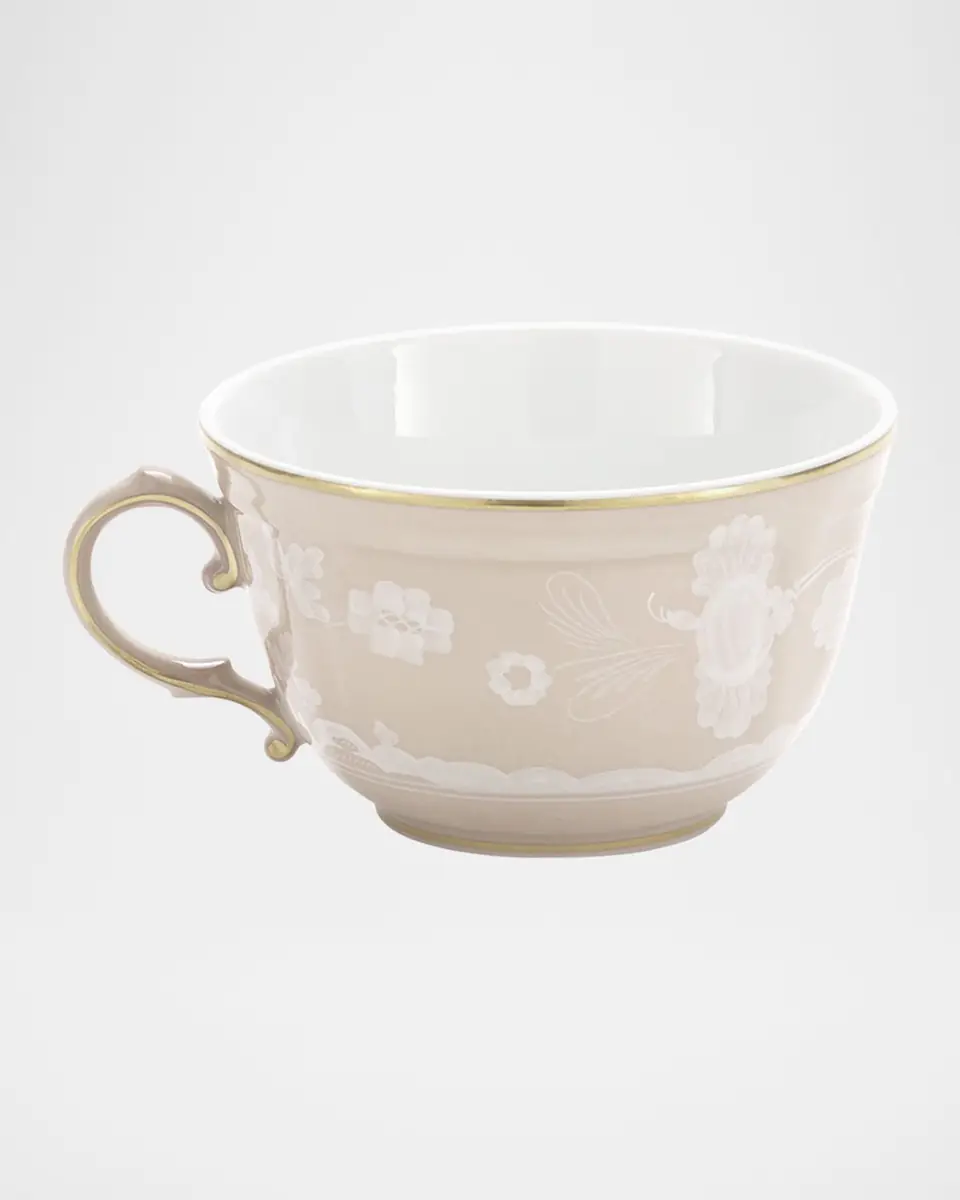 GINORI 1735 Oriente Italiano Meringa Teacup, 7.43 oz. | Thumbnail 2 GINORI 1735 Oriente Italiano Meringa Teacup, 7.43 oz. | Thumbnail 2